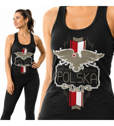 Damski tank-top UKOCHANA OJCZYZNA